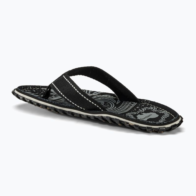 Flip-flop papucs Gumbies Islander midnight black 3