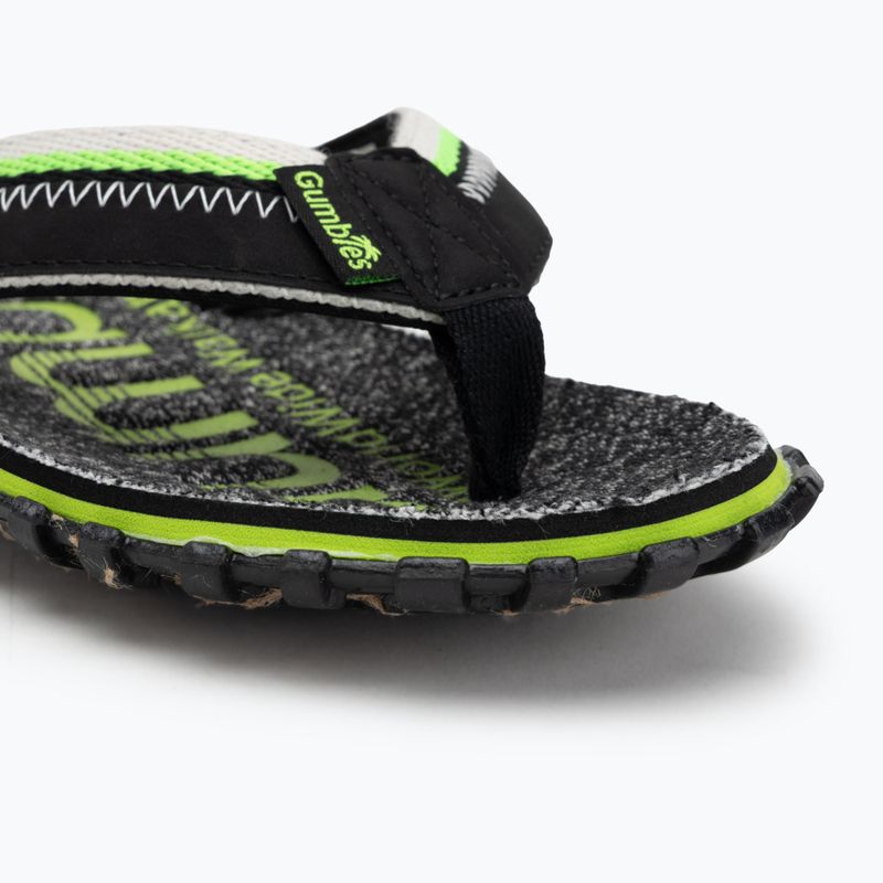 Gumbies Cairns lime flip flopok 7