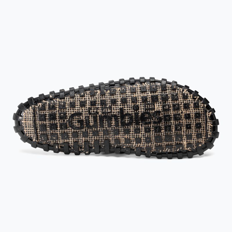 Flip-flop papucs Gumbies Islander black 4