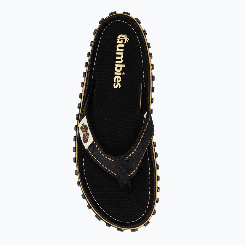 Flip-flop papucs Gumbies Islander black 5