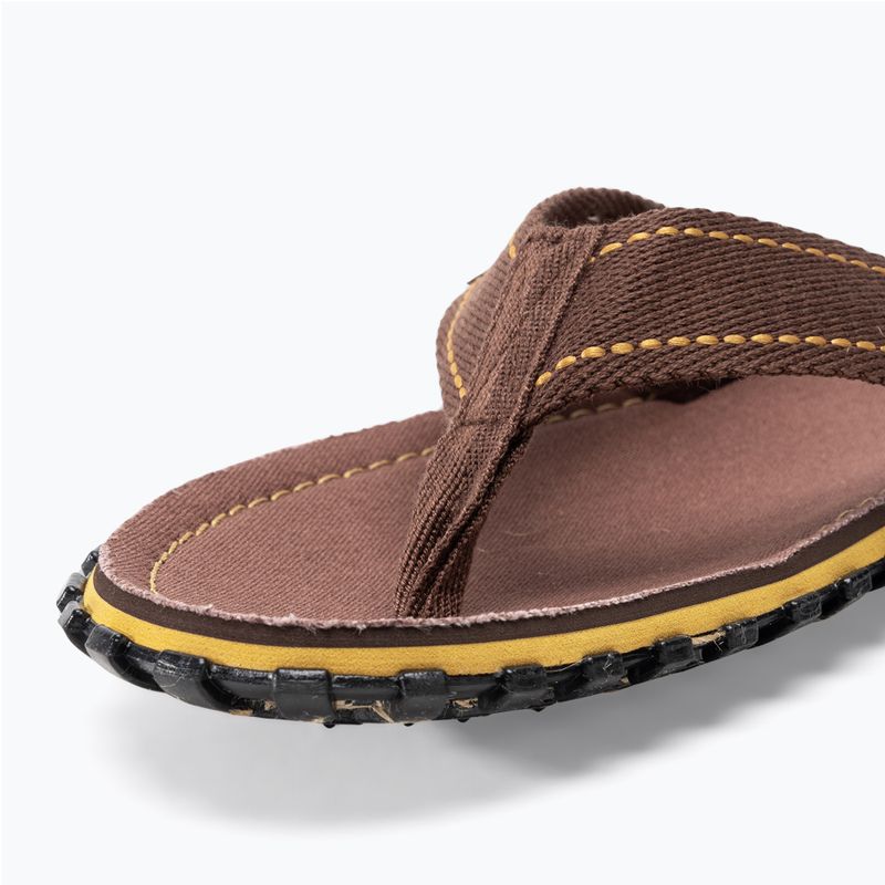 Flip-flop papucs Gumbies Islander brown 7