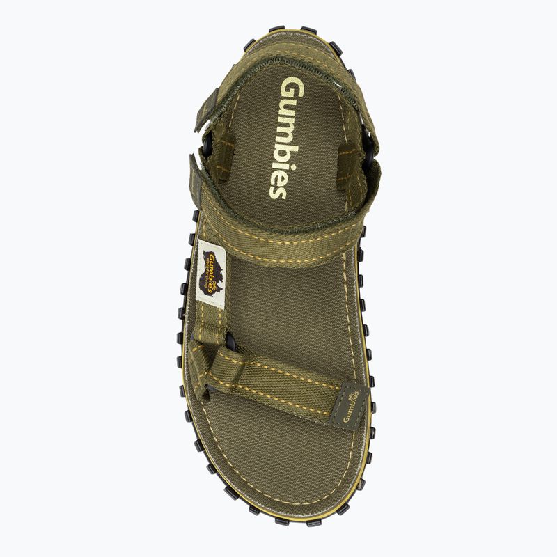 Szandál Gumbies Tracker khaki 5