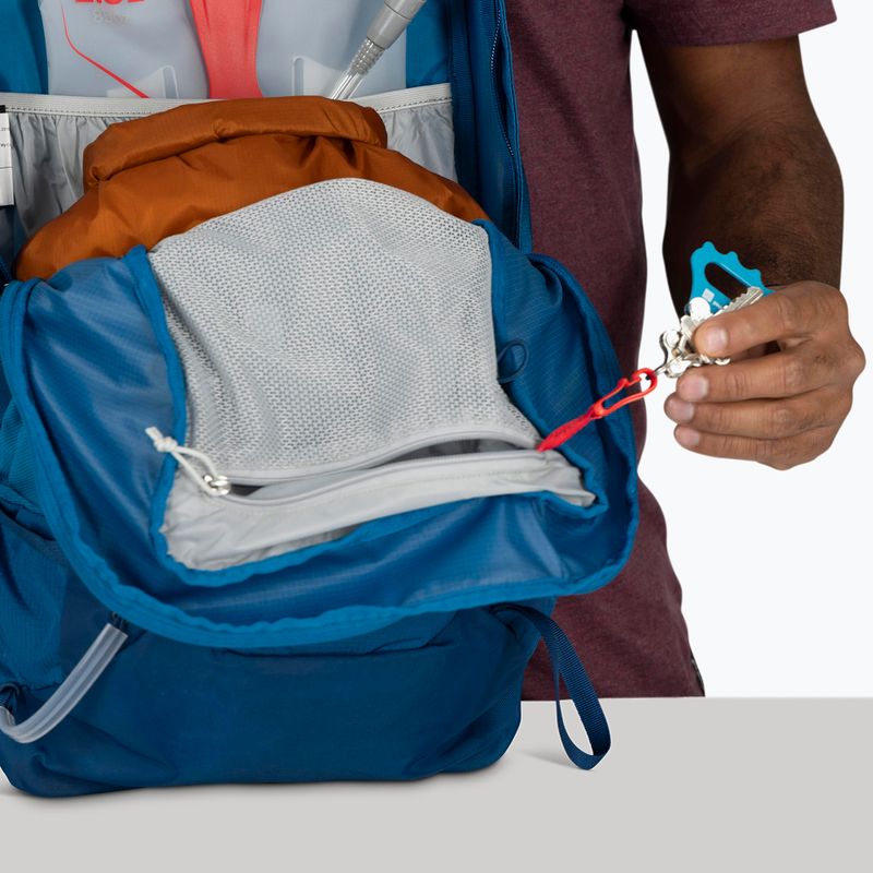 Osprey Talon 11 l férfi túra hátizsák scoria kék/ night shift 14