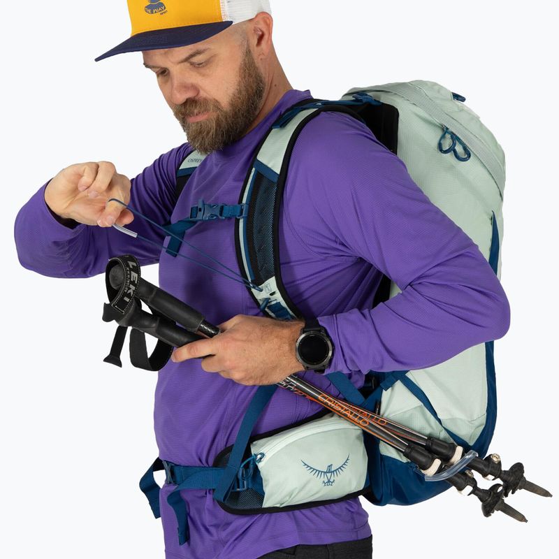 Osprey Talon 26 l férfi túra hátizsák fagyos mentazöld / night shift 10