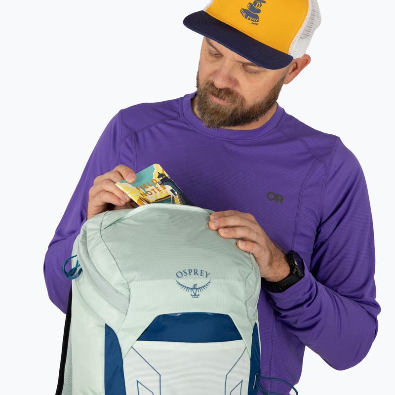 Osprey Talon 26 l férfi túra hátizsák fagyos mentazöld / night shift 12