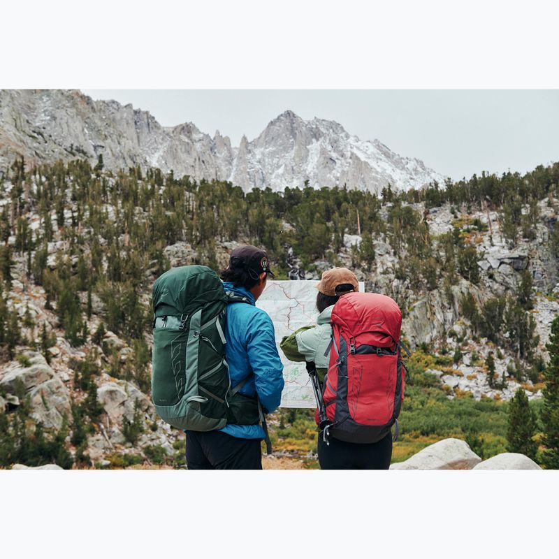 Osprey Talon 33 l zöld lombkorona/ fenyőlevél férfi túra hátizsák 17