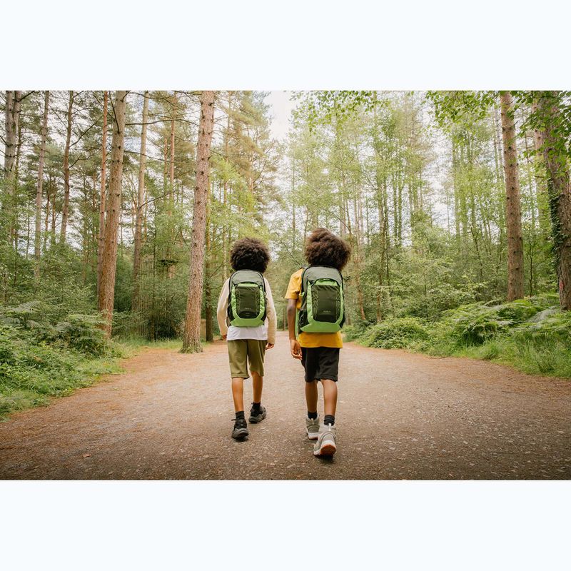 Osprey Talon Jr 11 l zöld lombkorona gyerek túra hátizsák 8