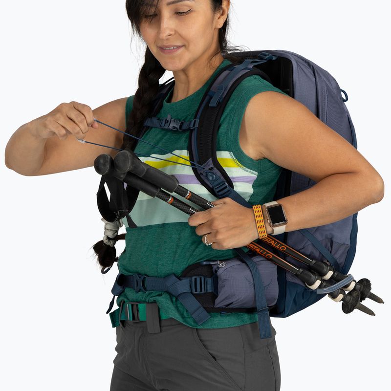 Női trekking hátizsák Osprey Tempest 22 l anchor blue / atlas 10