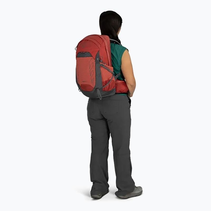 Osprey Tempest 22 l piros pampas/szénszürke női túra hátizsák 4