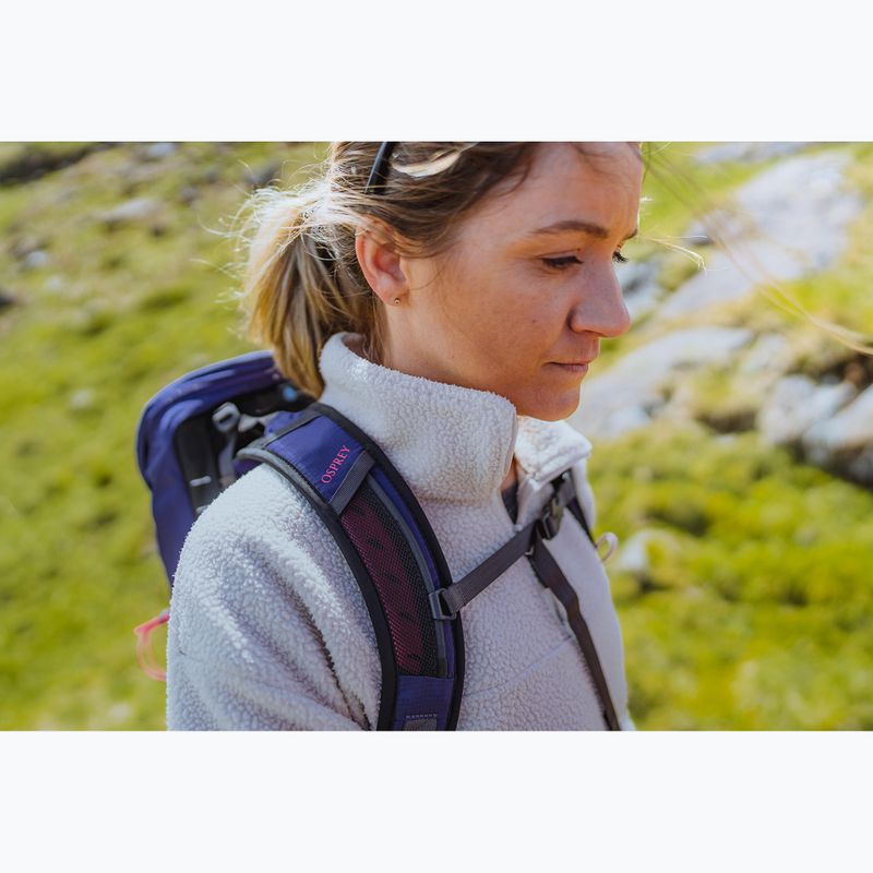 Osprey Tempest 26 l deep fig / hotspot pink női túra hátizsák 13