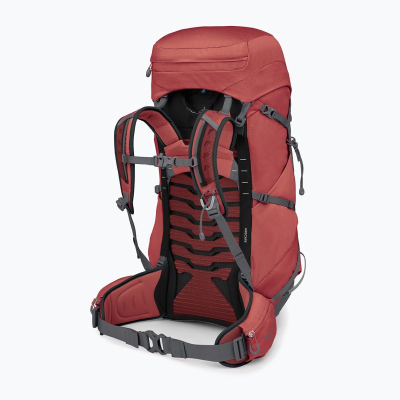 Női trekking hátizsák Osprey Tempest 44 l piros pampas/Coal Grey 3