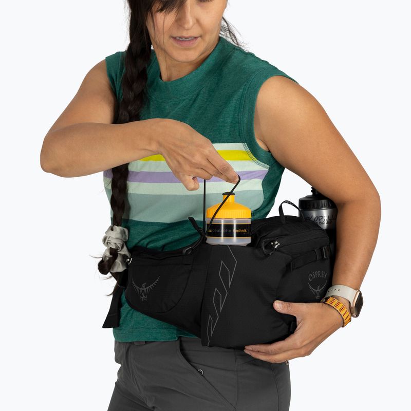 Osprey Tempest 6 l fekete/ szénszürke vesetáska 6