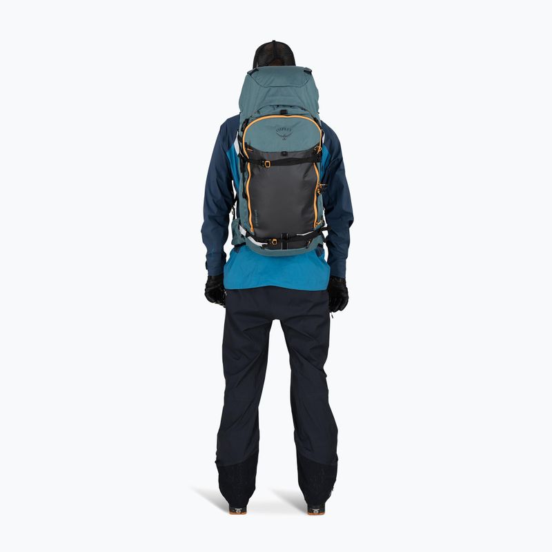Skitúra hátizsák Osprey Soelden 45 l cascade blue/raven black 5