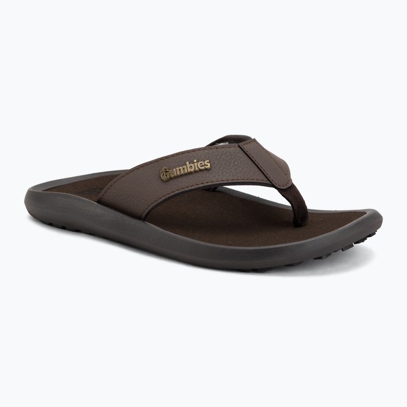 Strandpapucs Gumbies Noosa brown