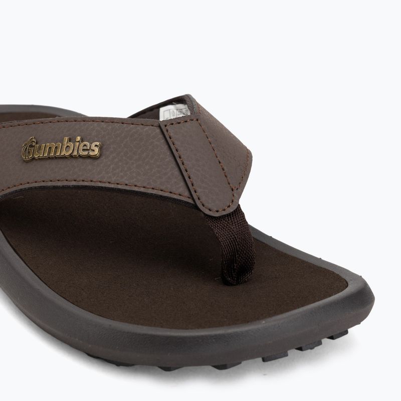 Strandpapucs Gumbies Noosa brown 7