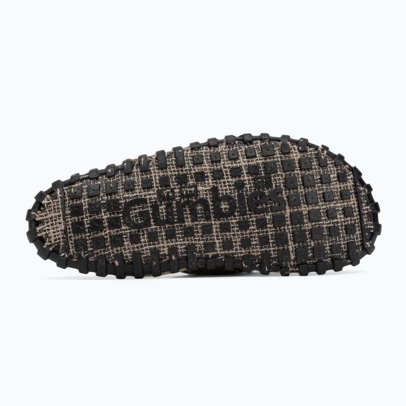 Gumbies Islander khaki flip flopok 4