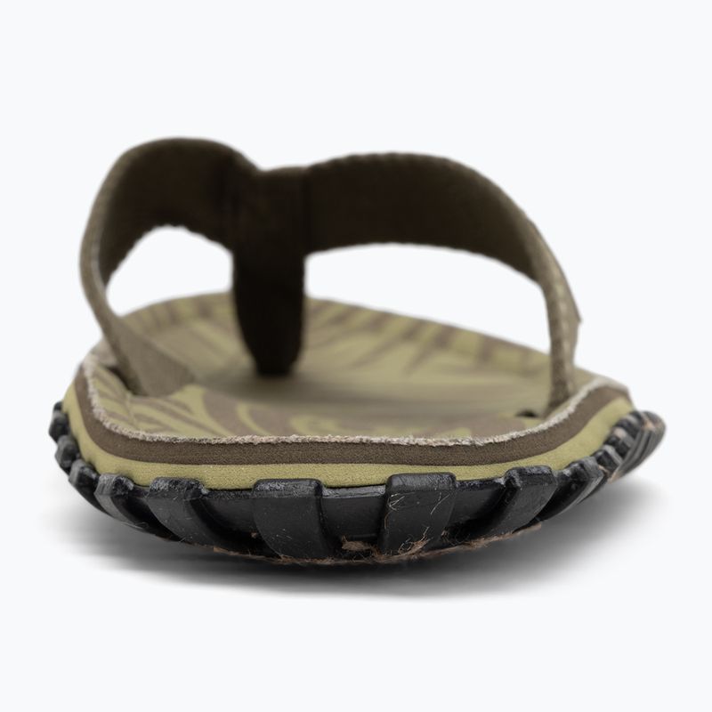 Gumbies Islander khaki flip flopok 6