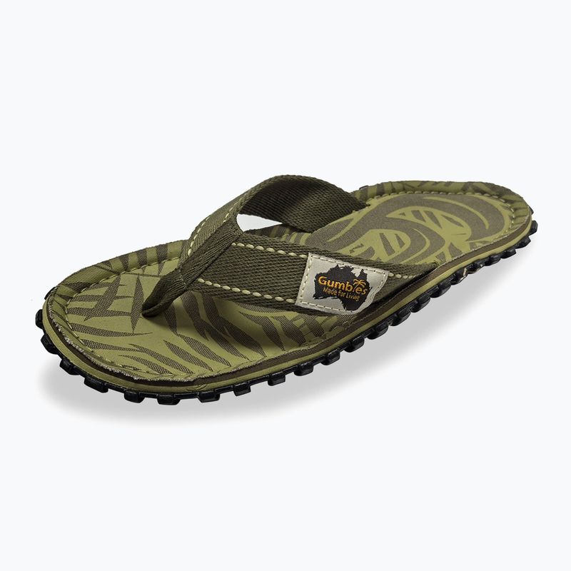 Gumbies Islander khaki flip flopok