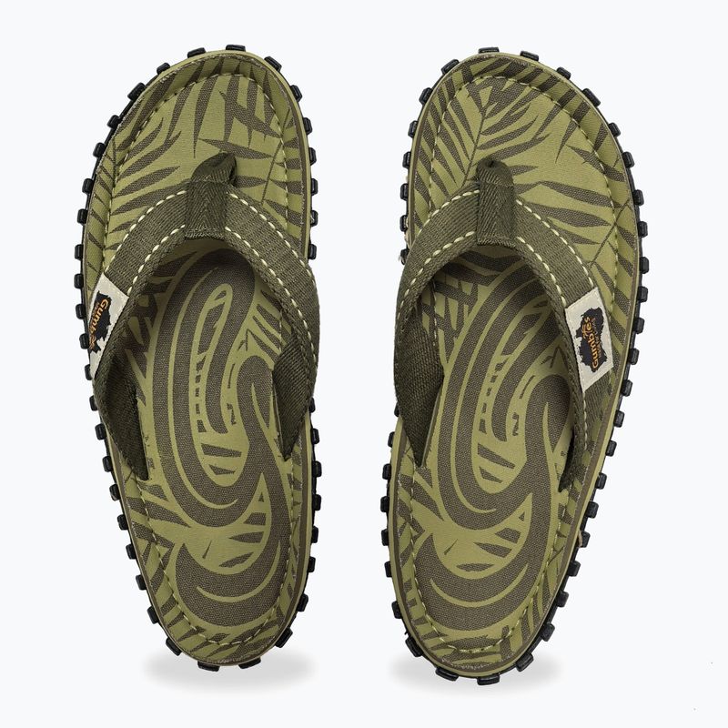 Gumbies Islander khaki flip flopok 3