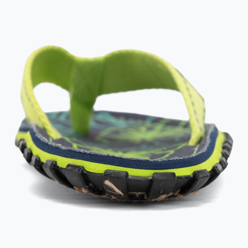 Flip-flopok Gumbies Islander lime hibiscus 6