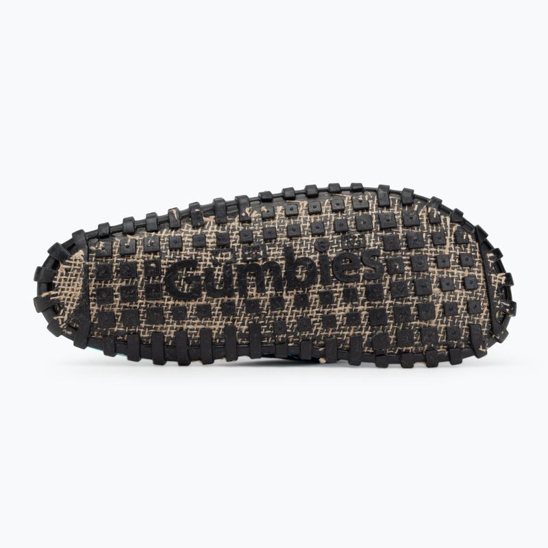 Gumbies Islander lime hibiszkuszos flip flopok 4