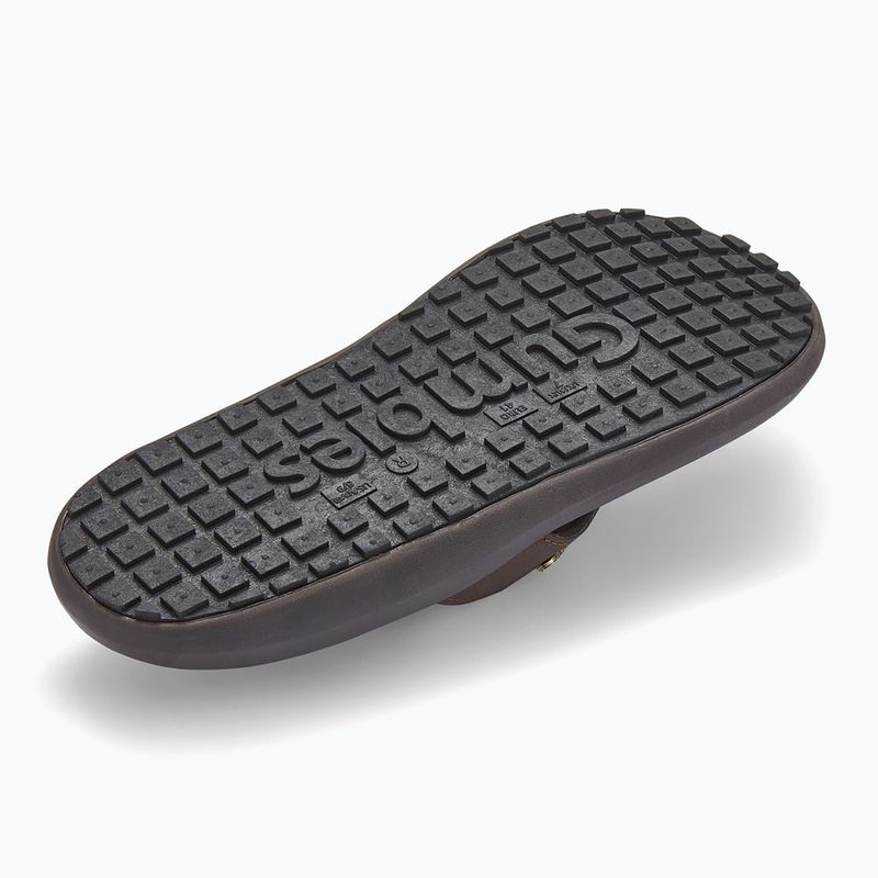 Gumbies Islander lime hibiszkuszos flip flopok 5