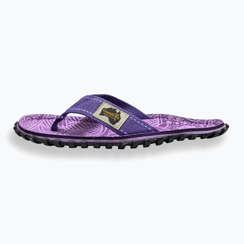 Gumbies Islander lila aláírás flip flopok 2