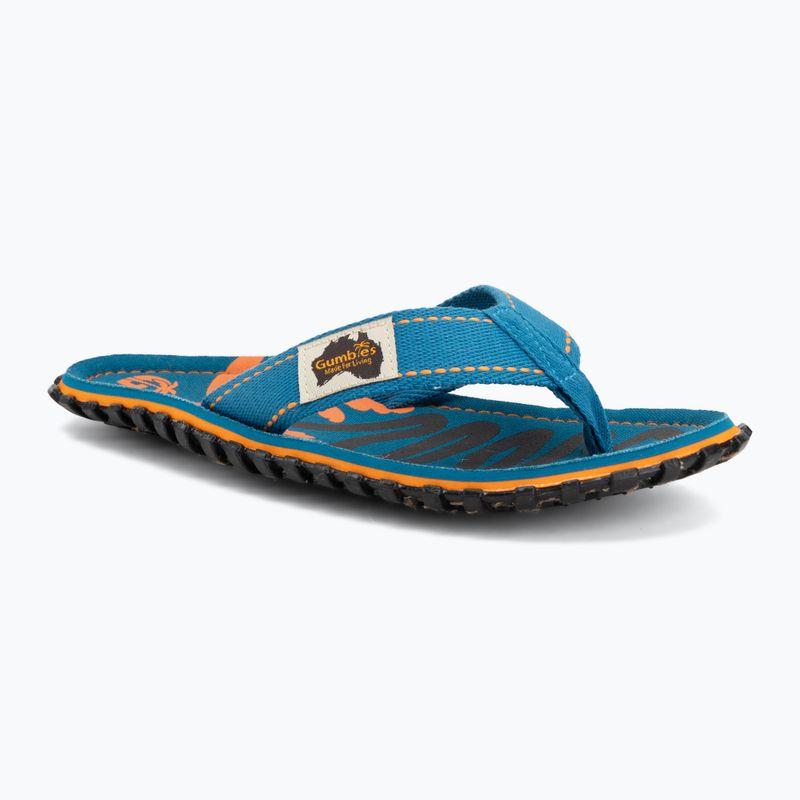 Flip-flopok Gumbies Islander blue palmetto