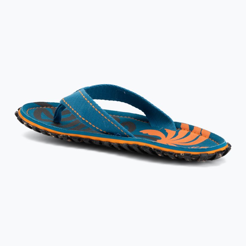 Flip-flopok Gumbies Islander blue palmetto 3