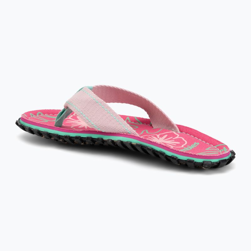 Flip-flopok Gumbies Islander blush hibiscus 3