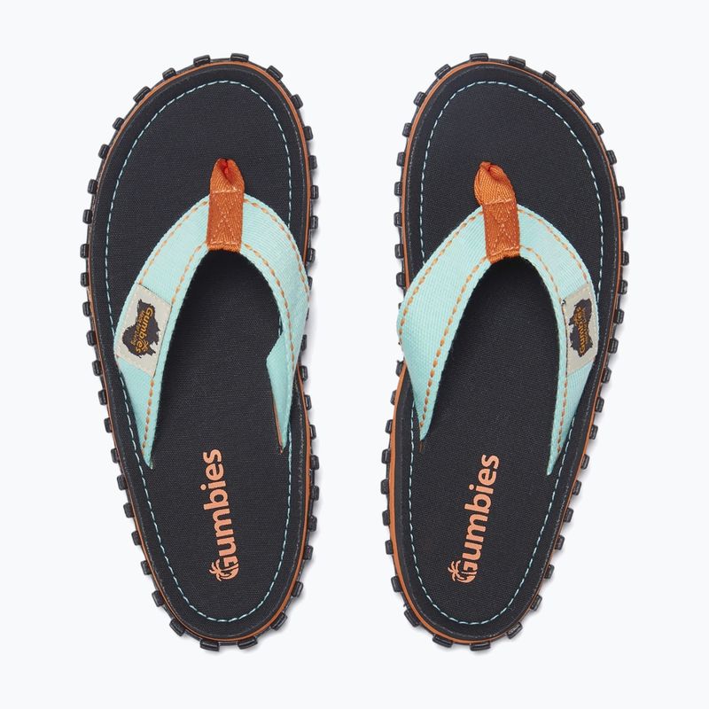 Flip-flopok Gumbies Islander tricolor black 4