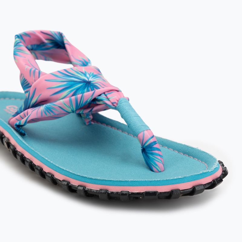 Női szandál Gumbies Slingback neon palm 7