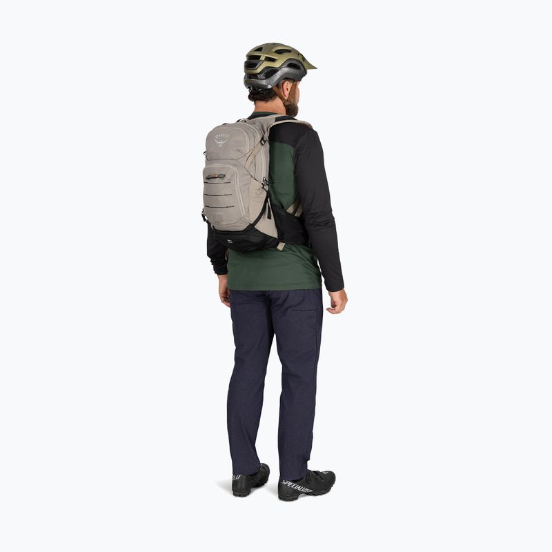 Osprey Raptor 14 kerékpáros hátizsák + 2,5 literes tartály szürke lábazati szürke 6