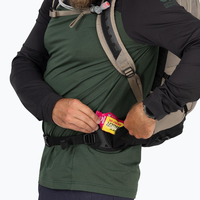 Osprey Raptor 14 kerékpáros hátizsák + 2,5 literes tartály szürke lábazati szürke 9