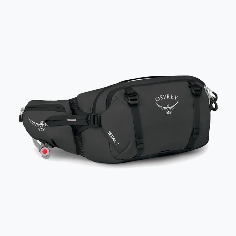 Övtáska Osprey Seral 7 l with hydration bladder 1.5 l raven black 2