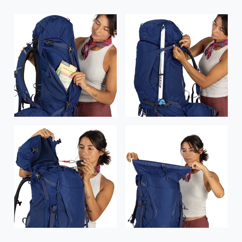 Túrahátizsák Osprey Kyte 48 l serenity blue 13