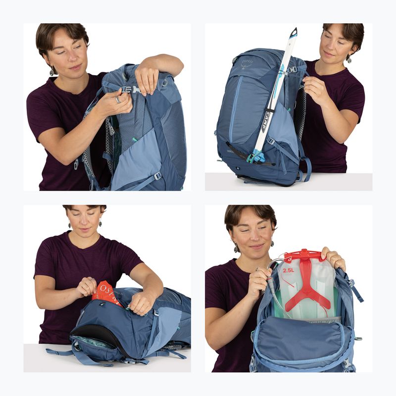 Női túrahátizsák Osprey Sirrus 24 l sevres blue 14