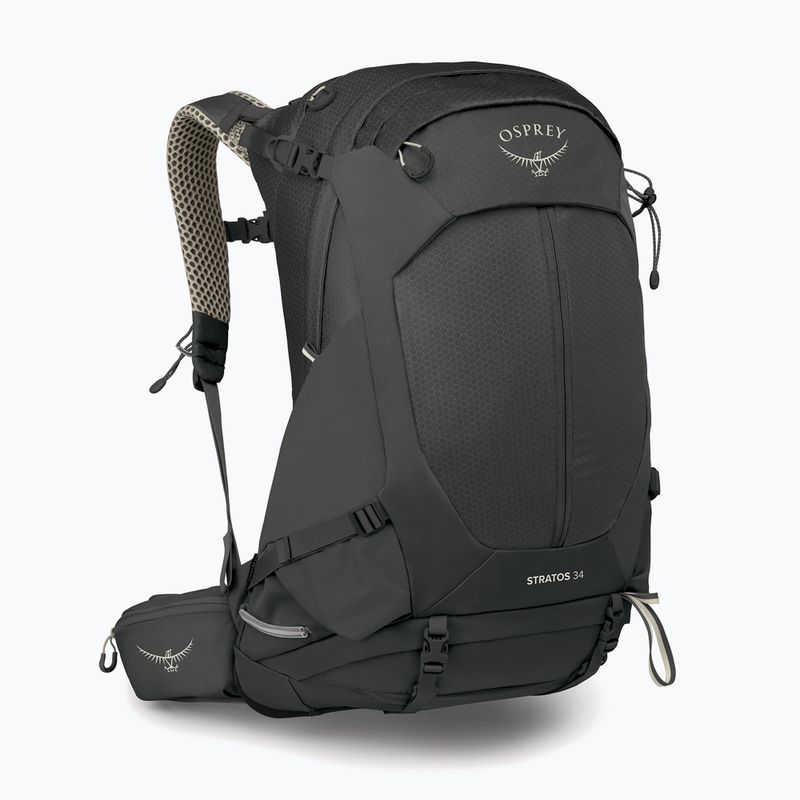 Férfi túrahátizsák Osprey Stratos 34 l raven black 2
