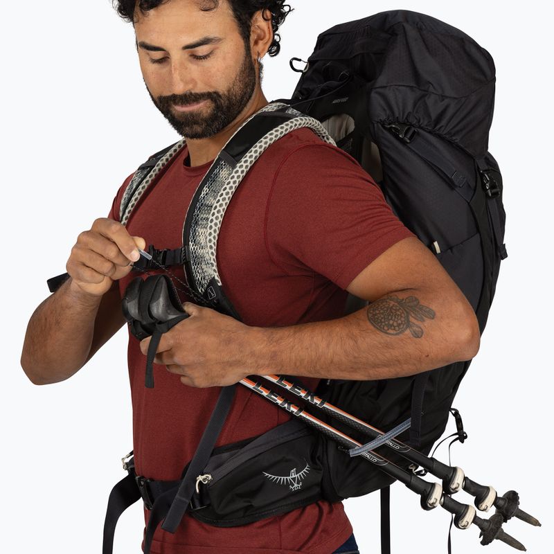 Férfi túrahátizsák Osprey Stratos 36 l raven black 12