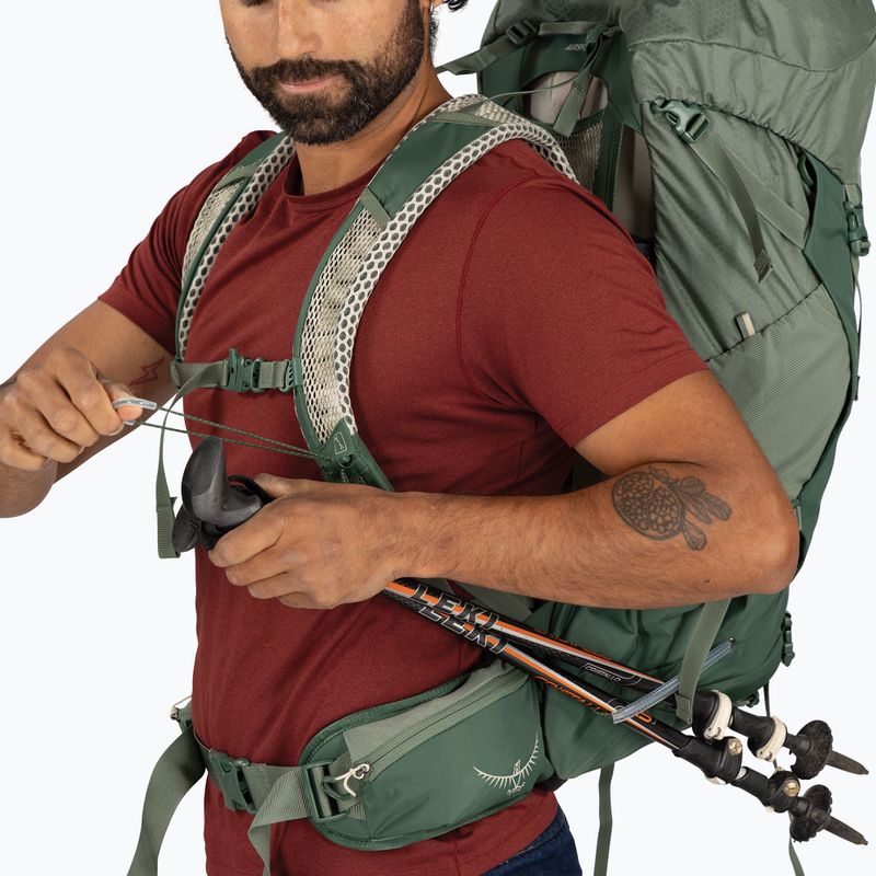 Férfi túrahátizsák Osprey Stratos 44 l pine leaf 11