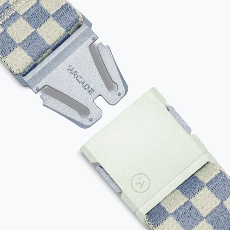 Nadrágszíj Arcade Check sky/sage 4