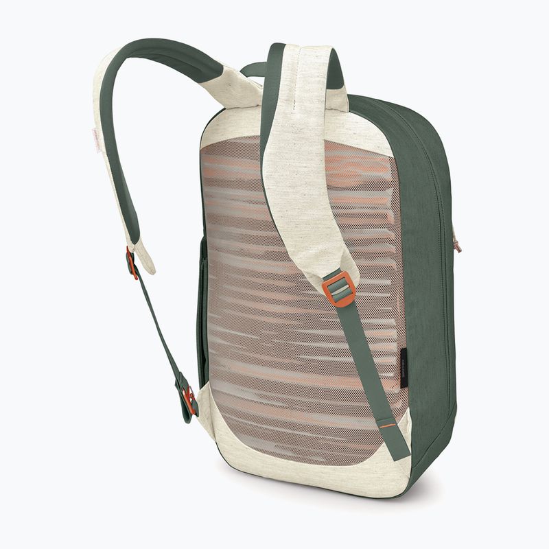 Városi hátizsák Osprey Arcane Earth Large Day 22 l moon beige/pine leaf 3
