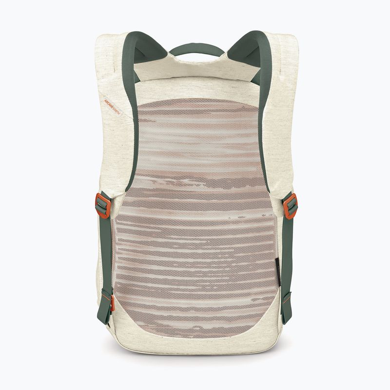 Városi hátizsák Osprey Arcane Roll Top Pack Earth 24 l moon beige/pine leaf 3