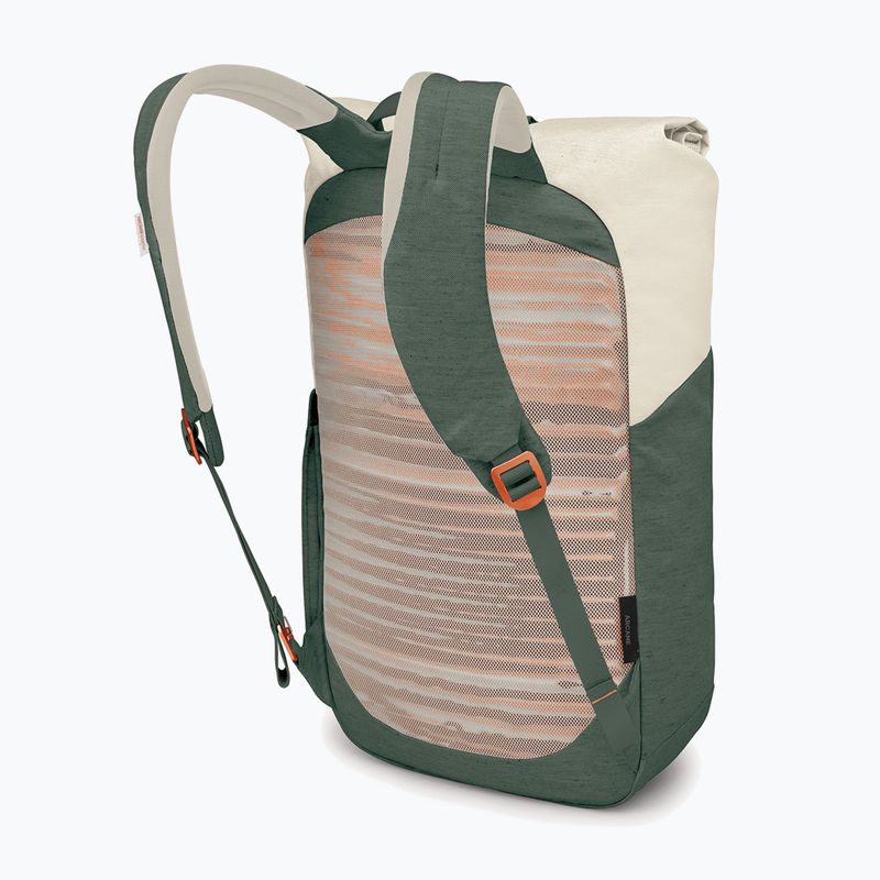 Városi hátizsák Osprey Arcane Roll Top Pack Earth 24 l moon beige/pine leaf 4