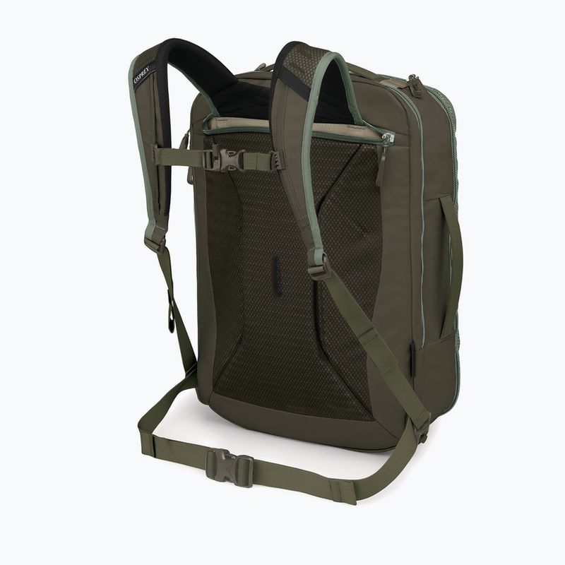 Utazó hátizsák Osprey Transporter Travel Pack 36 l pine leaf earl grey 4