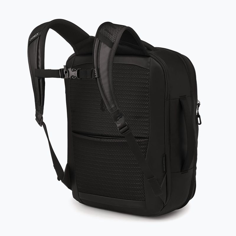 Utazó hátizsák Osprey Transporter Travel Pack 26 + 6 l raven black 3