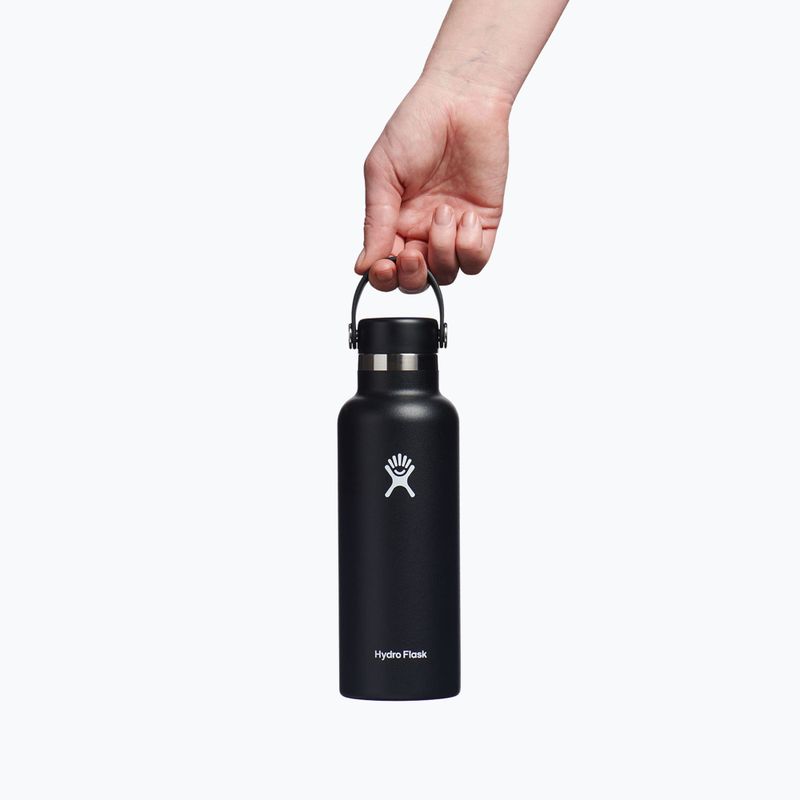 Hydro Flask Standard Flex 530 ml-es termikus palack fekete S18SX001 5