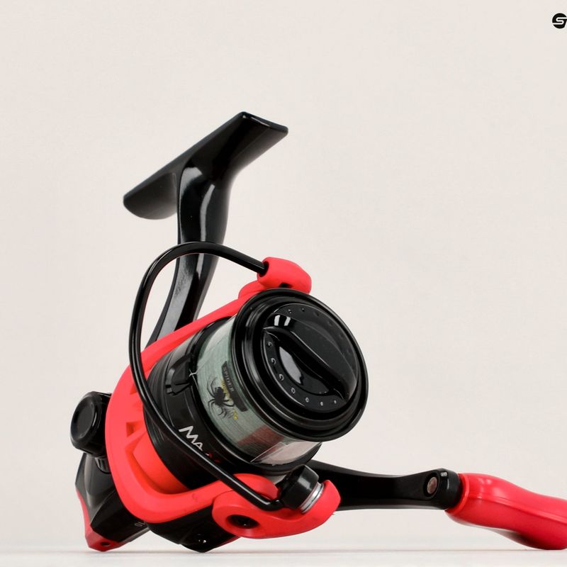 Abu Garcia Max X + 0.12Mm Braid fonott orsó fekete/piros 1530853 5