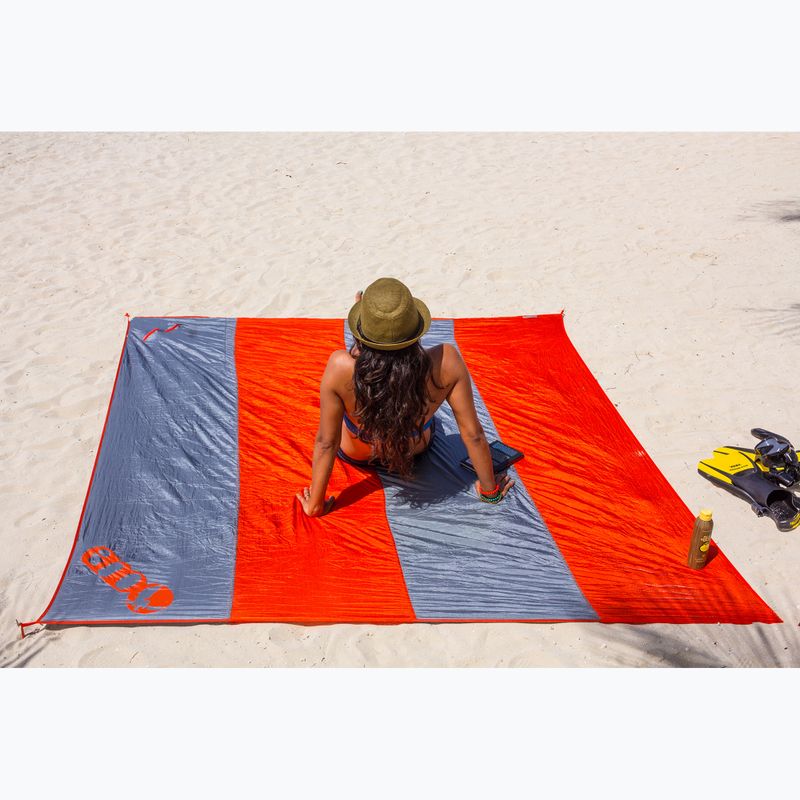 ENO Islander piros/szenes piknik takaró 9