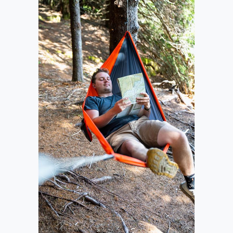 ENO SuperSub Ultralight szén/narancs túra függőágy 11